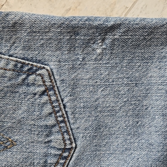 Levi's 550's Y2K Mens Jean Denim Shorts Size 34 Waist - Picture 8 of 8